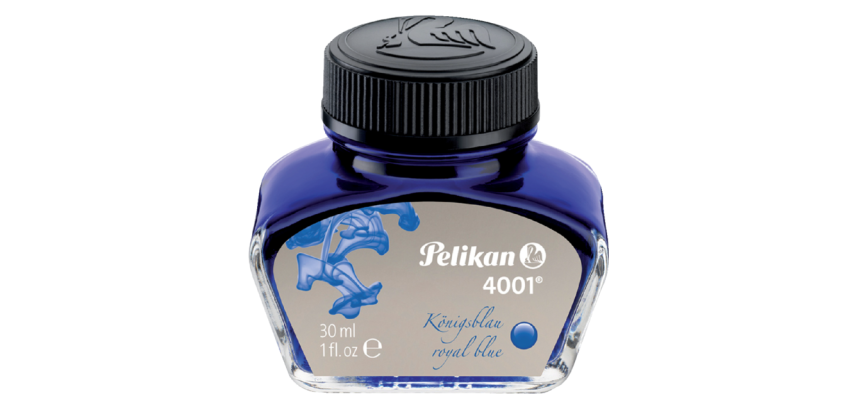 Pelikan 4001 Fountain Pen Ink 30ml Royal Blue