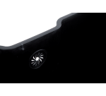 Poubelle à pédale EKO E-Cube 40 litres inox