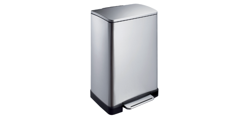 Pedaalemmer EKO E-Cube 40 liter rvs