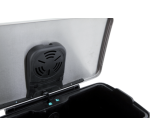 Poubelle à pédale EKO E-Cube 50 litres inox