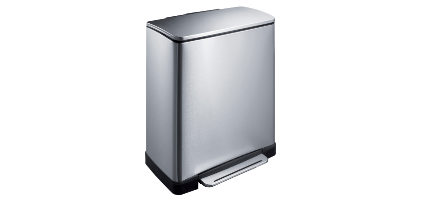 Poubelle à pédale E-Cube 50L