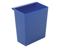 Tray for square and conical blue basket