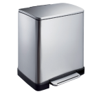 EKO E-Cube 20 Liter Stainless Steel Pedal Bin
