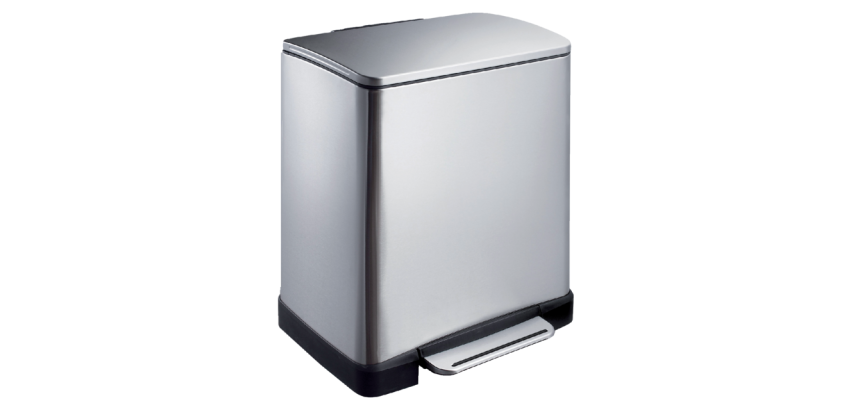 Pedaalemmer EKO E-Cube 20 liter rvs