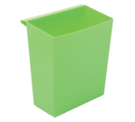 Inzetbak voor vierkante tapse papierbak groen
