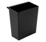 Bac pour corbeille carrée et conique noir
