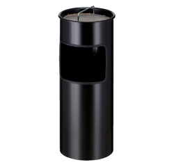 Poubelle-cendrier Vepa Bins V-part 30L noir