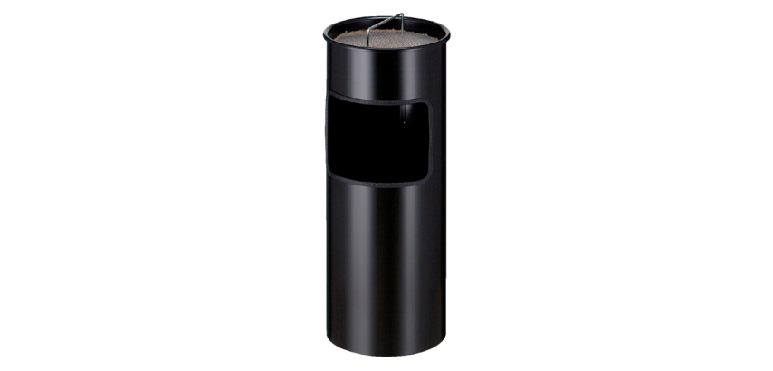 Vepa Bins V-part 30L Black Bin-Ashtray