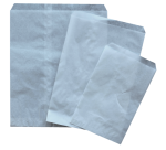 Sachet d’emballage IEZZY uni 150x220mm blanc boîte 1000 pièces