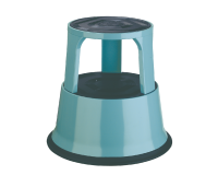 Tabouret Desq 42cm métal gris