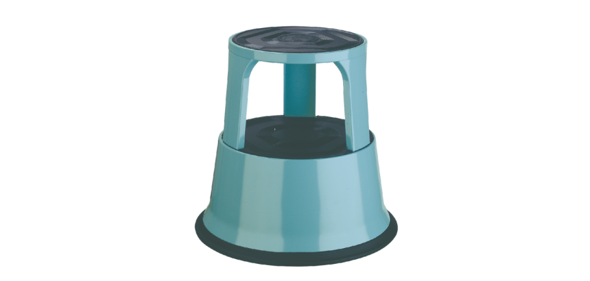 Desq 42cm metal gray stool