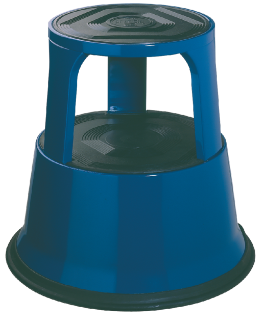 Tabouret plastique bleu - Alco