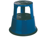 Tabouret Desq 42cm métal bleu