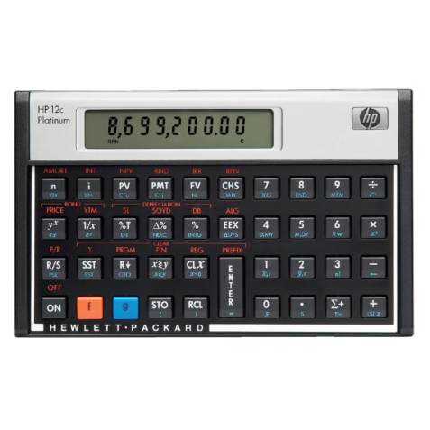 Calculatrice HP 12C Platinum