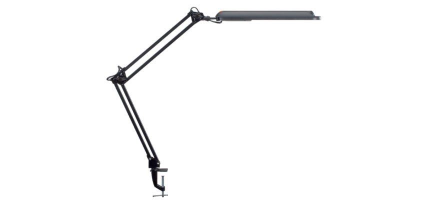 MAULatlantic LED-Schreibtischlampe mit schwarzer Klemme
