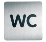 Infobord pictogram Durable 4957 vierkant wc 150mm