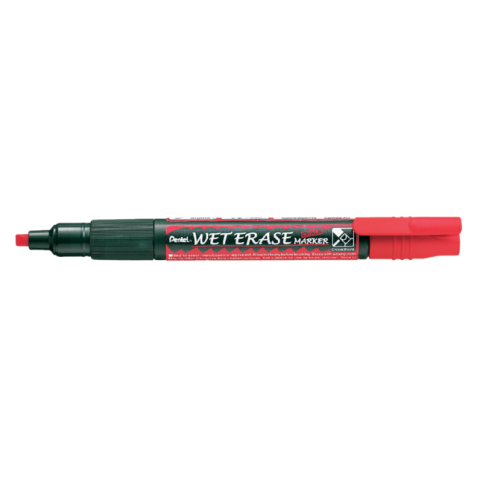 Marqueur Craie Pentel SMW26 1,5-4mm rouge