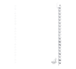Kangaro dividers 23 perf PK420AZM 20 tabs A-Z cardboard