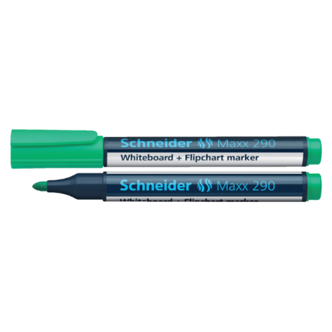 Whiteboardmarker Schneider Maxx 290 rond 2-3mm groen