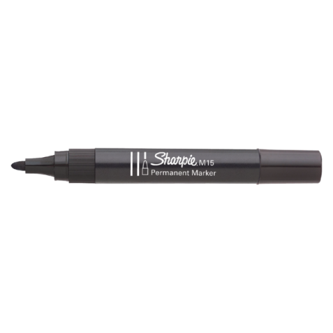 Viltstift Sharpie rond M15 1.8mm zwart