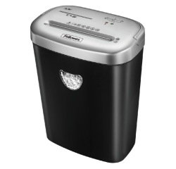 Fellowes 53c paper shredder cross shredding 22 cm black
