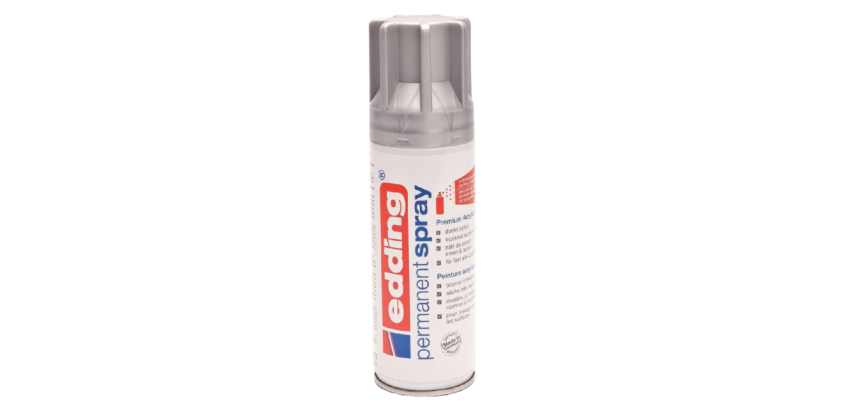 Sprühfarbe Permanent edding 5200 Edelmatt Silber