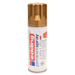 Spray peinture Permanent edding 5200 Or Précieux Mat