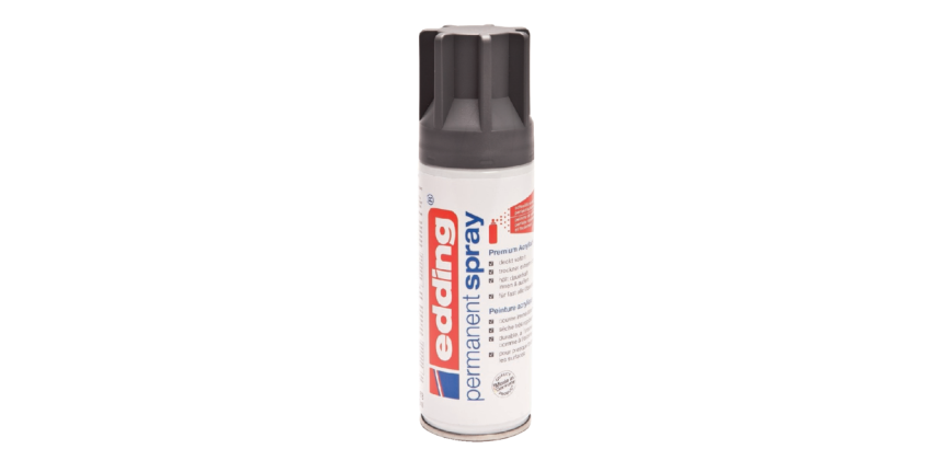 Spray peinture edding 5200 permanent anthracite mat