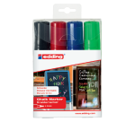Edding 4090 chalk marker beveled window 4-15mm assorted case 4 pieces