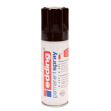 Spray peinture Permanent edding 5200 Brillant Noir foncé