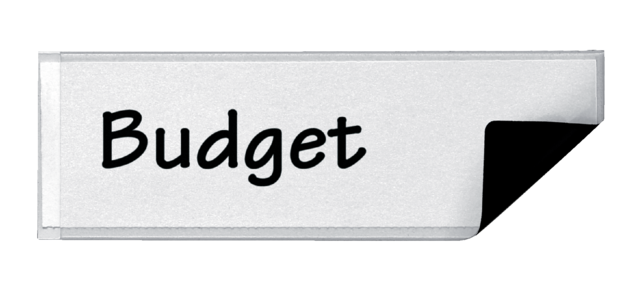 Transparent magnetic label holder Djois 25x75mm 6 pieces