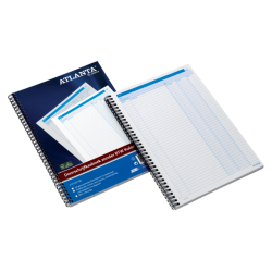 Livre de caisse Djois Atlanta A4 50x2 feuilles carbone 2 colonnes blanc