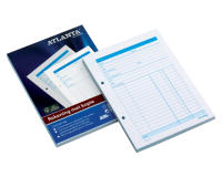 Rekeningblok Djois Atlanta A5 50x2vel met carbon