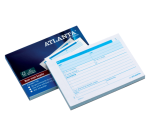 Carnet de reçus Djois Atlanta A6 50x 2 feuilles carbone
