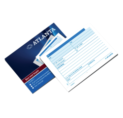 Carnet de reçus Djois Atlanta A6 autocopiant blanc