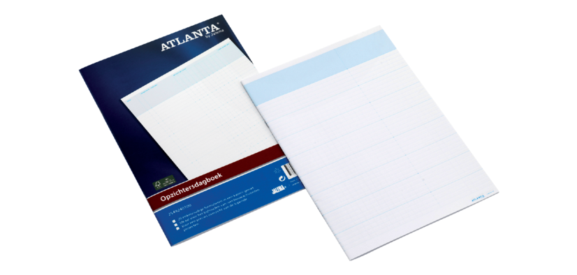 Inspection Journal Djois Atlanta 294x210mm 20 sheets white