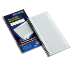 Kilometer registratieboek Djois Atlanta 40x2vel met spiraal