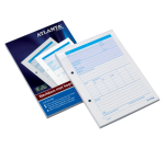 Bon de travail Djois Atlanta A5 50x 2 feuilles avec carbone