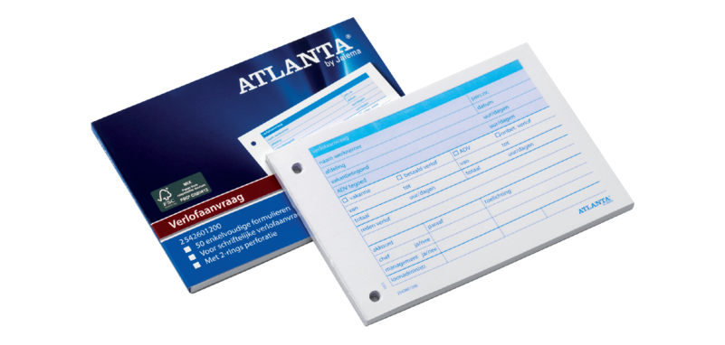 Leave Request Djois Atlanta A6 105x148mm 50 sheets