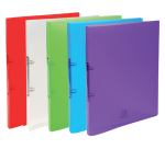 RingBinder Crystal 2R 1.5cm A4 - Assorted colours