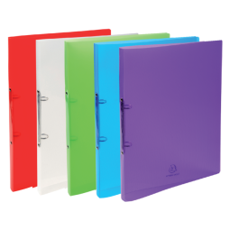 RingBinder Crystal 2R 1.5cm A4 - Assorted colours