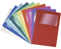 Exacompta Forever Recycled Window Folder, A4 (Pack 100)