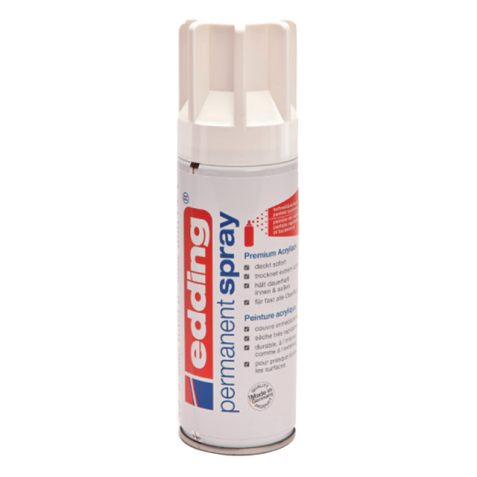 Spray peinture Permanent edding 5200 Blanc Trafic Mat