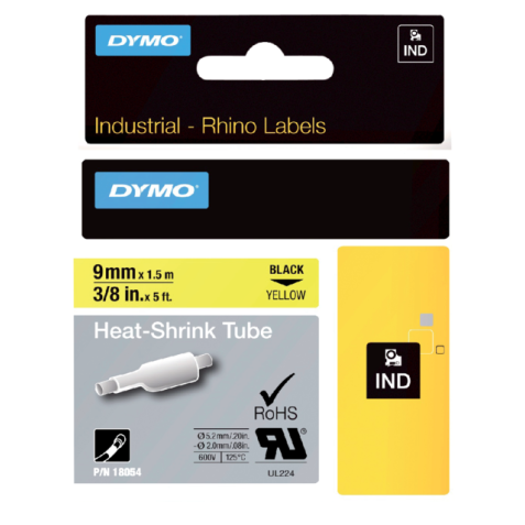 DYMO RhinoPRO Heat shrink tubing - sleeves - Roll (0.9 cm x 5.5 m)