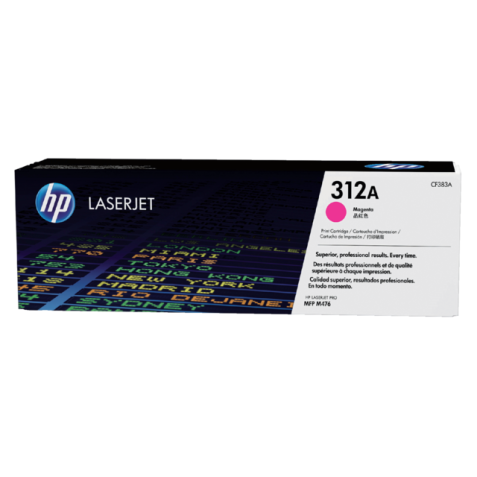 Cartouche toner HP CF383A 312A rouge