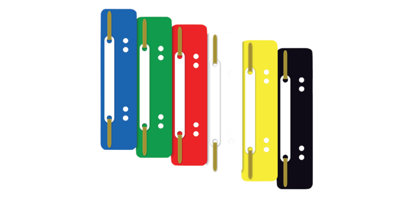 Kangaro assorted strip binder 10 pieces
