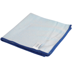 Chiffon verre microfibre 40x40cm bleu clair