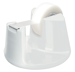 Plakbandhouder Tesa Compact wit met 1rol tape 19mmx33m