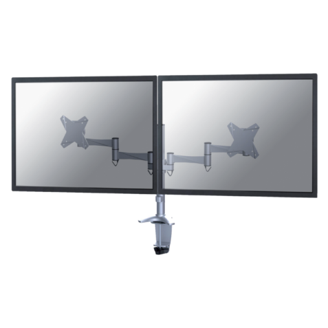 Monitorarm Neomounts D1330D 2x10-27" zilvergrijs