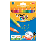 Crayon de couleur BIC Kids Evolution ECOlutions blister 18 couleurs